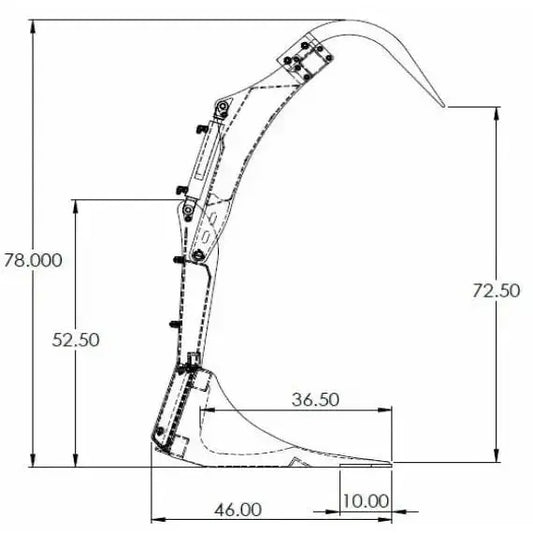 Efficient and reliable bale handling made easy with Top Dog Attachments' versatile Bale Grapple. Top Dog Attachments