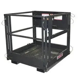 Experience the reliability and corrosion resistance of Haugen Attachments' Galvanized Work Platform designed specifically for Telehandlers. Haugen Attachments