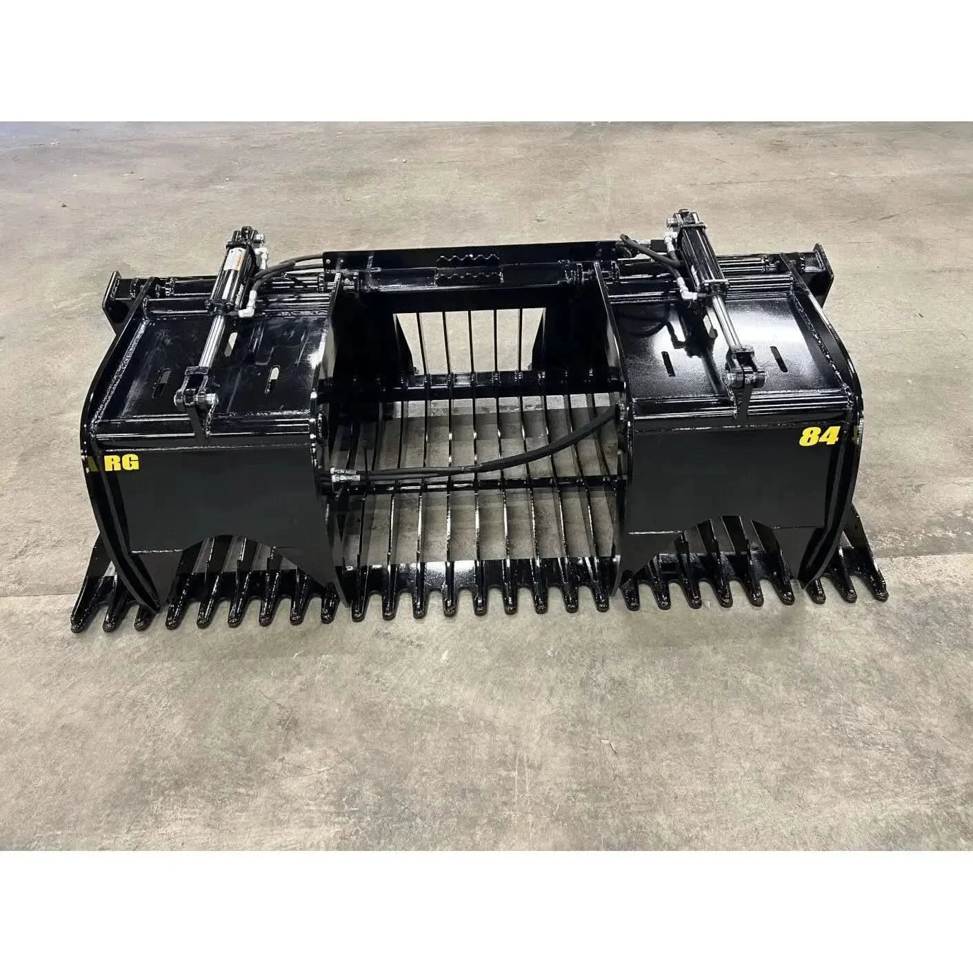 Skid Steer Rock Grapple Bucket (RG) Stinger Attachments