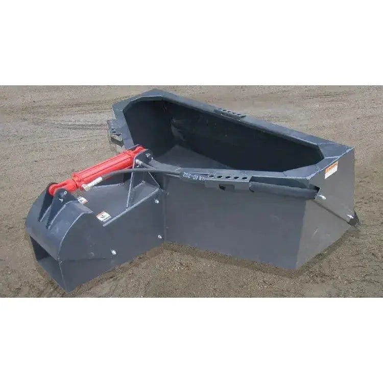Experience efficient concrete placement with Haugen Attachments' Skid Steer Concrete Bucket, built for strength and precision. Haugen Attachments