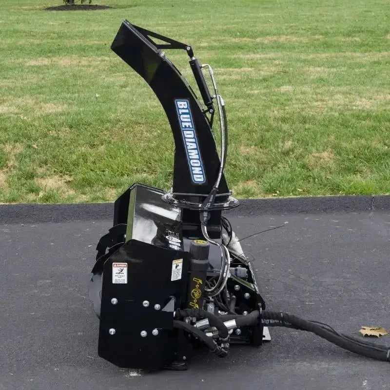Blue Diamond Mini Snow Blower - HeavyEquipTech 2 Blue Diamond