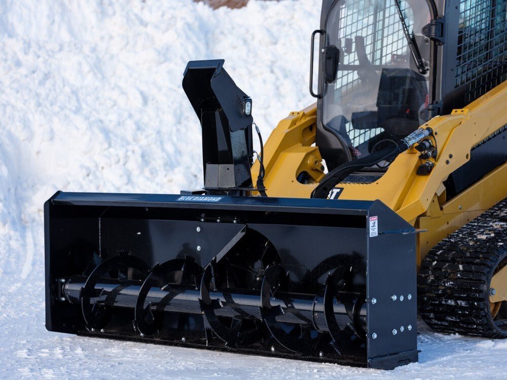 Enhance Your Winter Operations with Blue Diamond® Skid Steer Snow Blowers