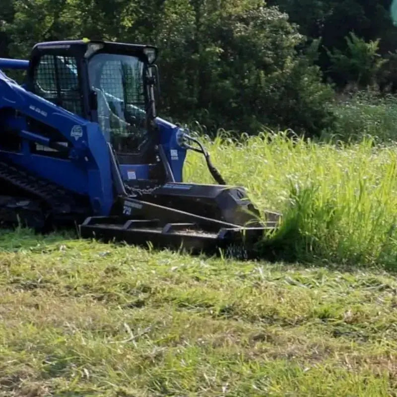Navigate through challenging terrain with Blue Diamond's Closed Front Brush Cutter. Blue Diamond