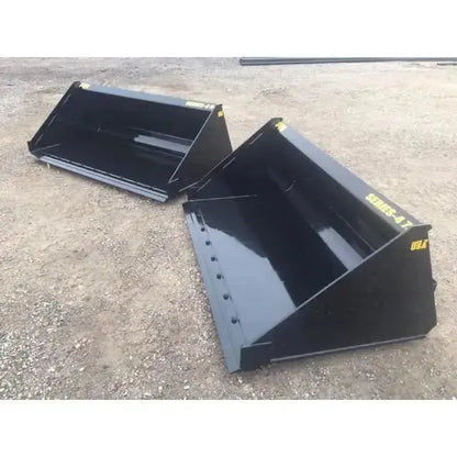Series 4 Skidsteer Material Bucket - Elevate Efficiency with this Robust Attachment Stinger Attachments Stinger Attachments