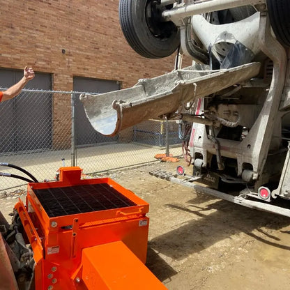 On-site convenience with the EZG Manufacturing Skid Steer Concrete Pump - Elevate your construction efficiency.