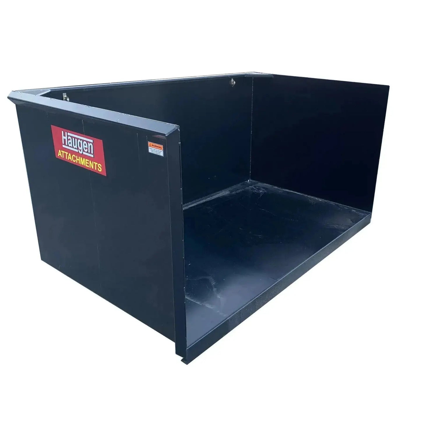 Haugen Attachments' Trash Hopper: Simplify waste handling with a reliable and durable solution. Haugen Attachments Haugen Attachments