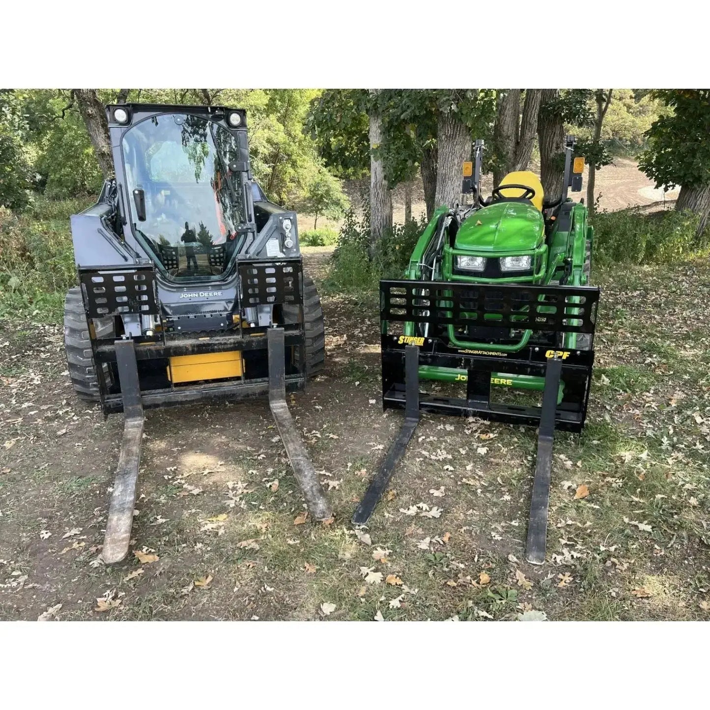 Versatile CPF Compact Pallet Fork - HeavyEquipTech Quality Attachment for Lifting Stinger Attachments Stinger Attachments