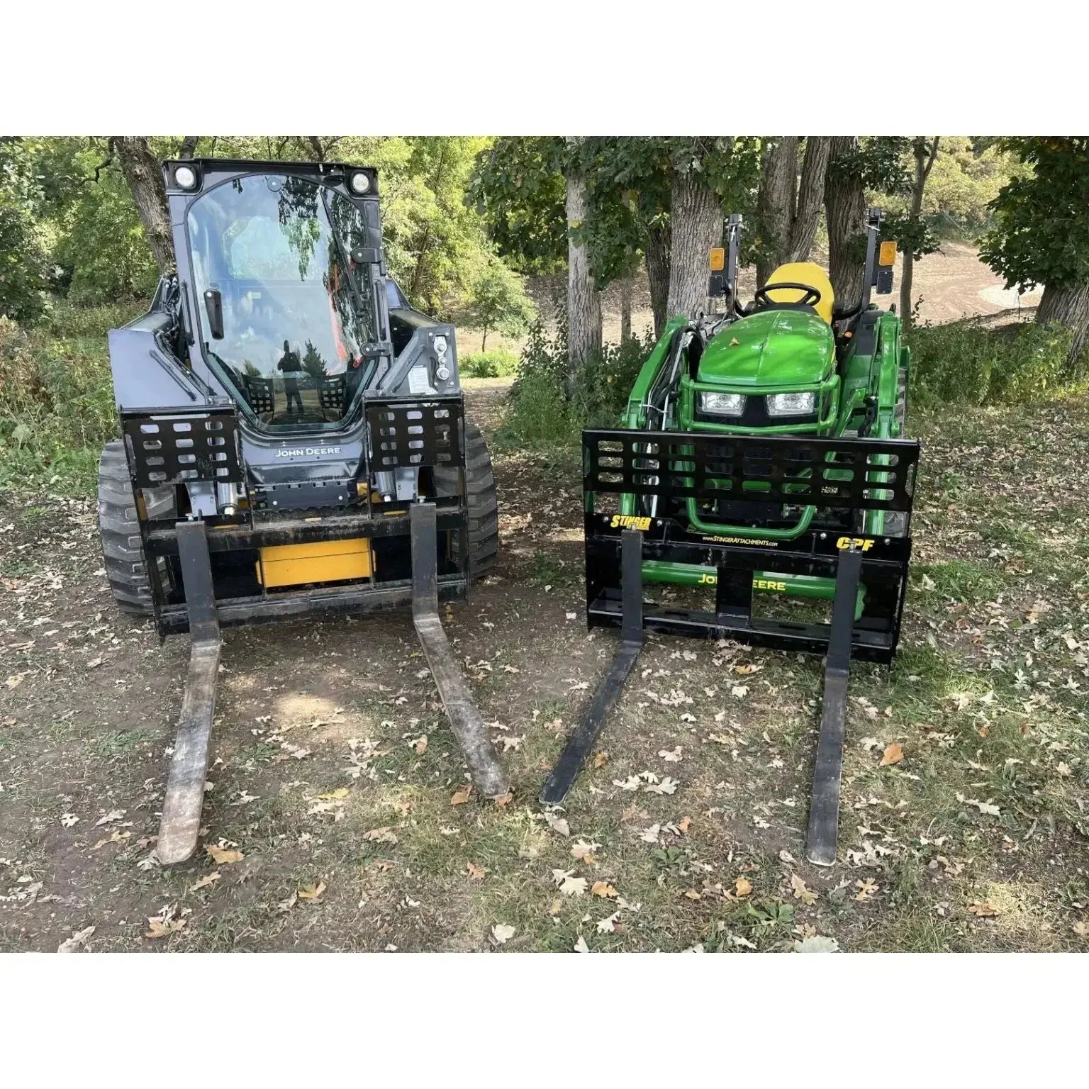 Versatile CPF Compact Pallet Fork - HeavyEquipTech Quality Attachment for Lifting Stinger Attachments Stinger Attachments