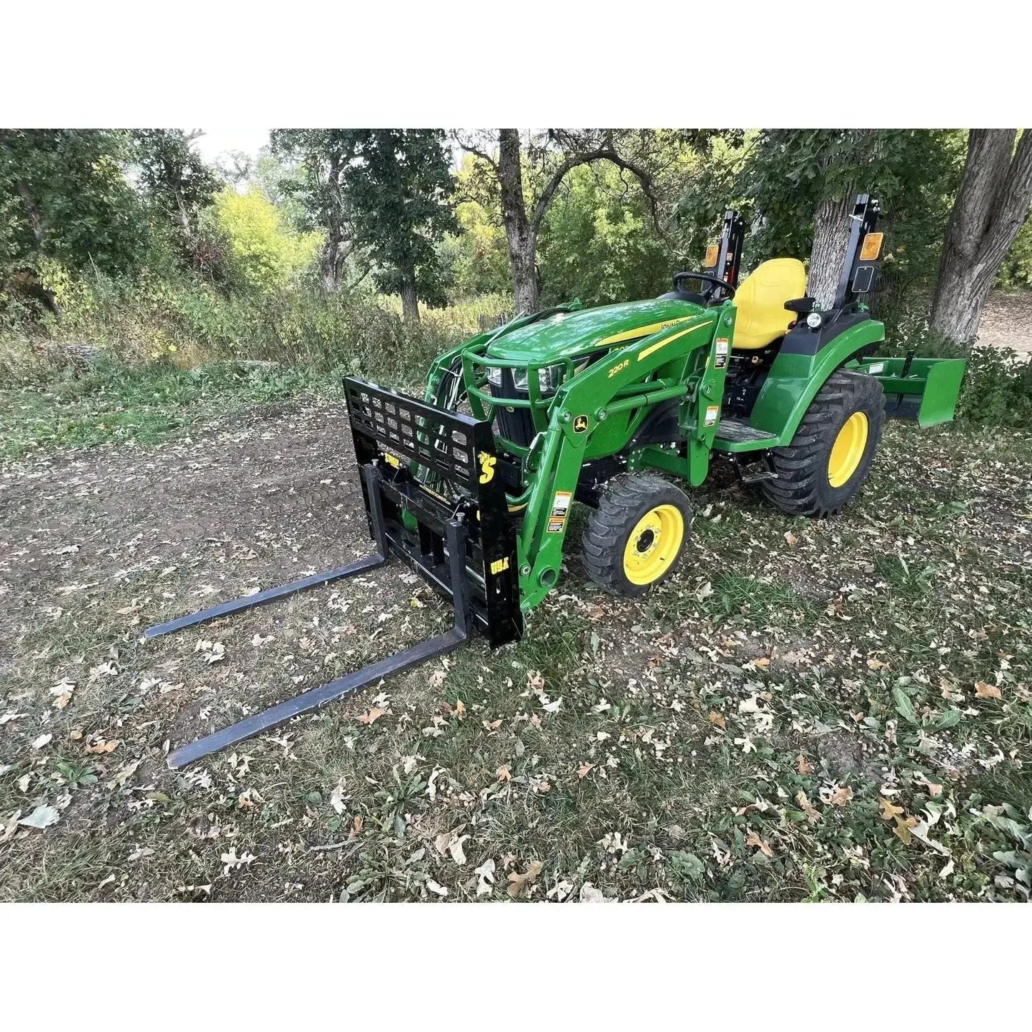 Precision Material Handling - HeavyEquipTech CPF Compact Pallet Fork for Productivity Stinger Attachments Stinger Attachments