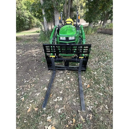 Precision Material Handling - CPF Compact Pallet Fork by HeavyEquipTech Stinger Attachments Stinger Attachments