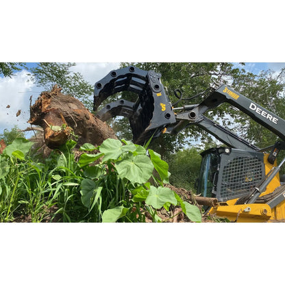 Durable and Versatile CG-XD Clam Grapple - HeavyEquipTech's Superior Skid Steer Attachment