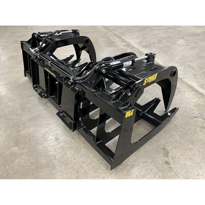 Top-Quality RTG Skid Steer Root Grapple by HeavyEquipTech - Superior Land Handling