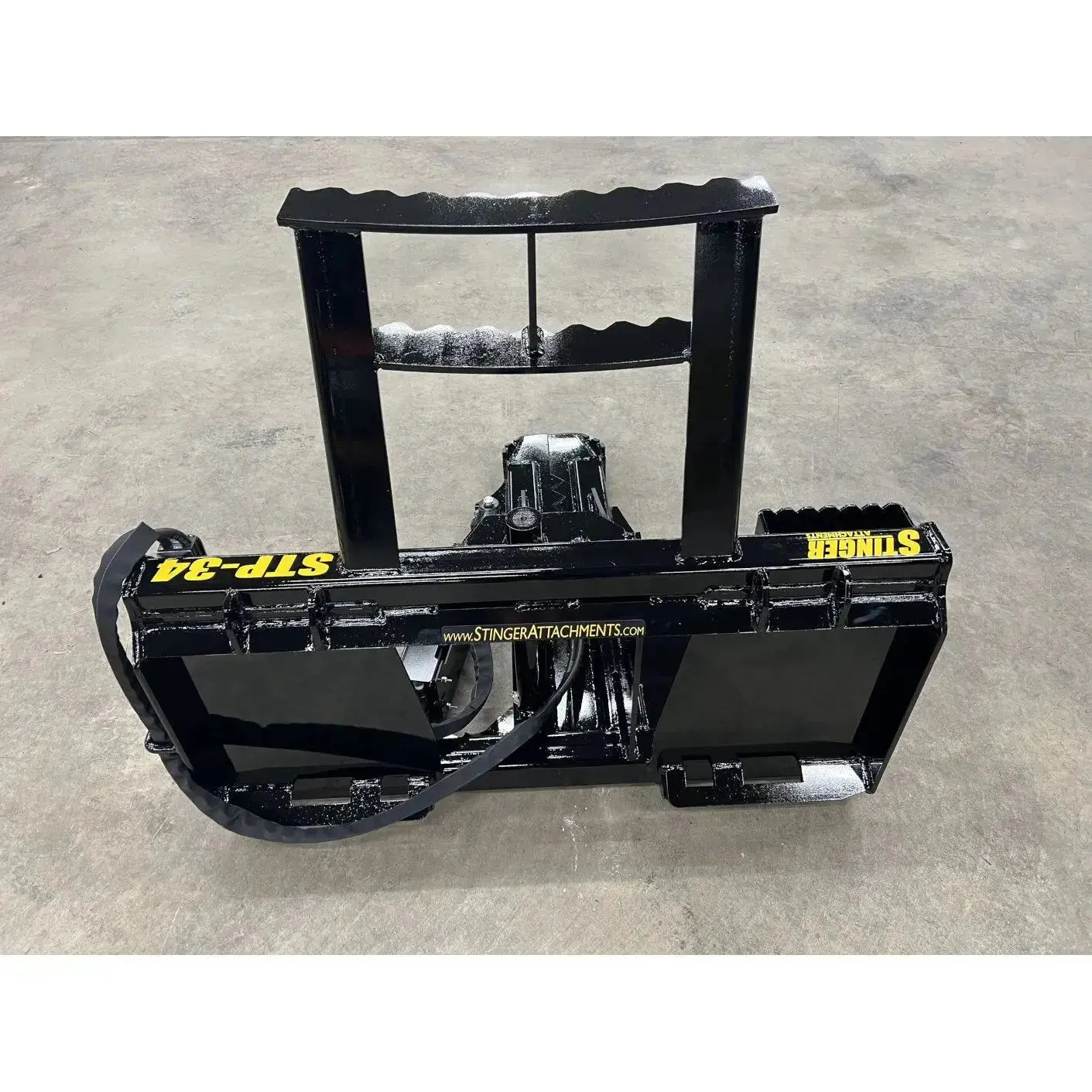 Superior Performance - STP-34 Tree Puller for Skid Steers Stinger Attachments Stinger Attachments