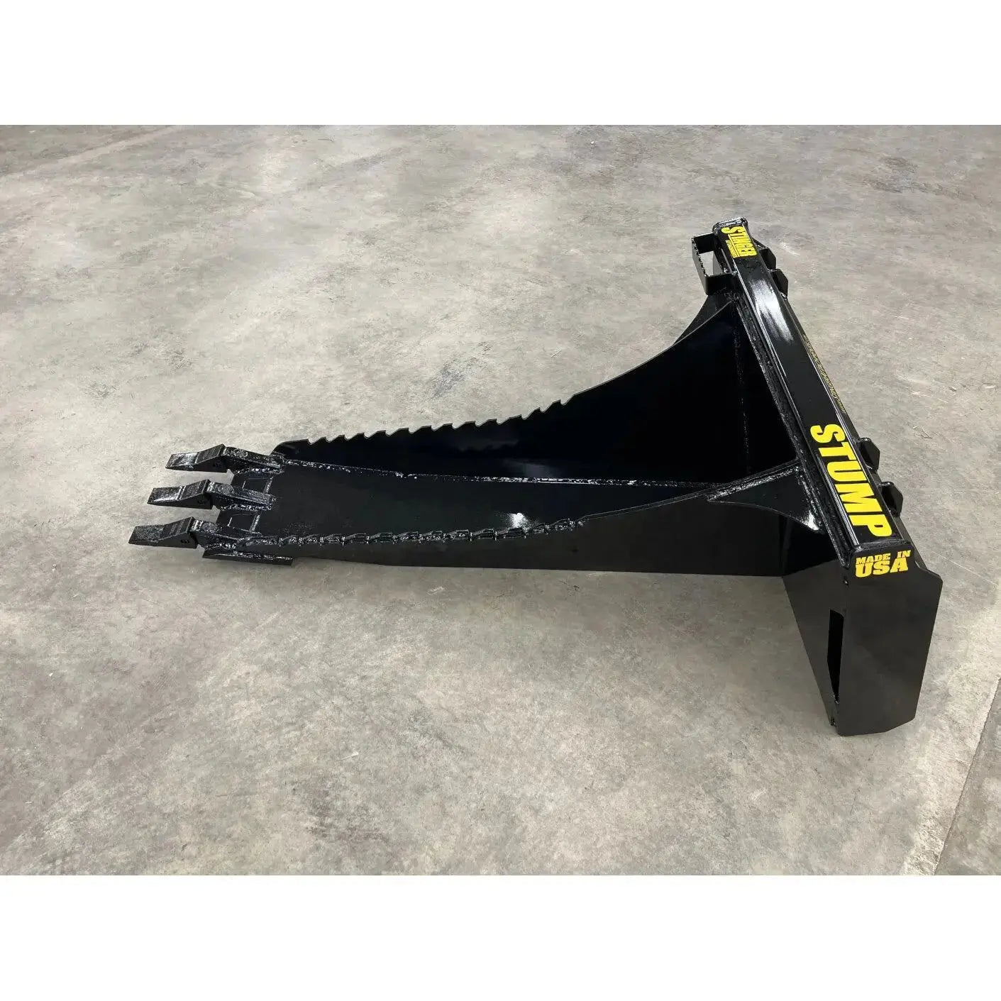 STB Skid Steer Stump Bucket - Elevate Productivity with this Robust Attachment Stinger Attachments Stinger Attachments