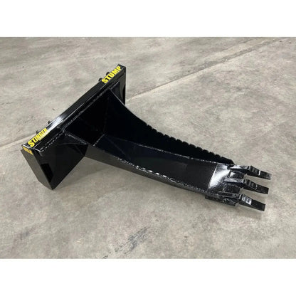 Precision Stump Removal - STB Skid Steer Stump Bucket by HeavyEquipTech Stinger Attachments Stinger Attachments