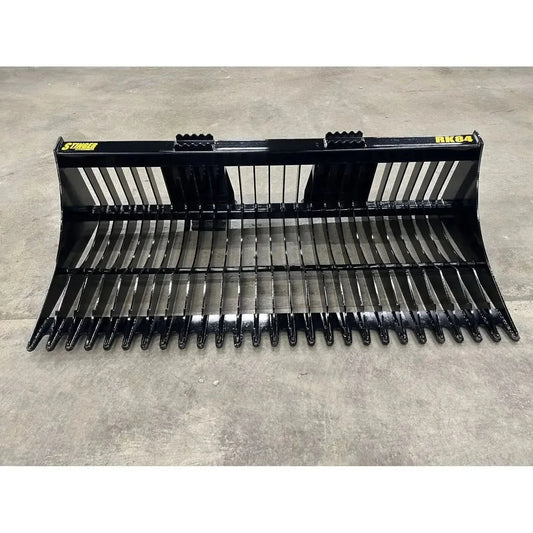 Top-Quality RK Rock Bucket - Superior Performance for Skid Steers Stinger Attachments Stinger Attachments