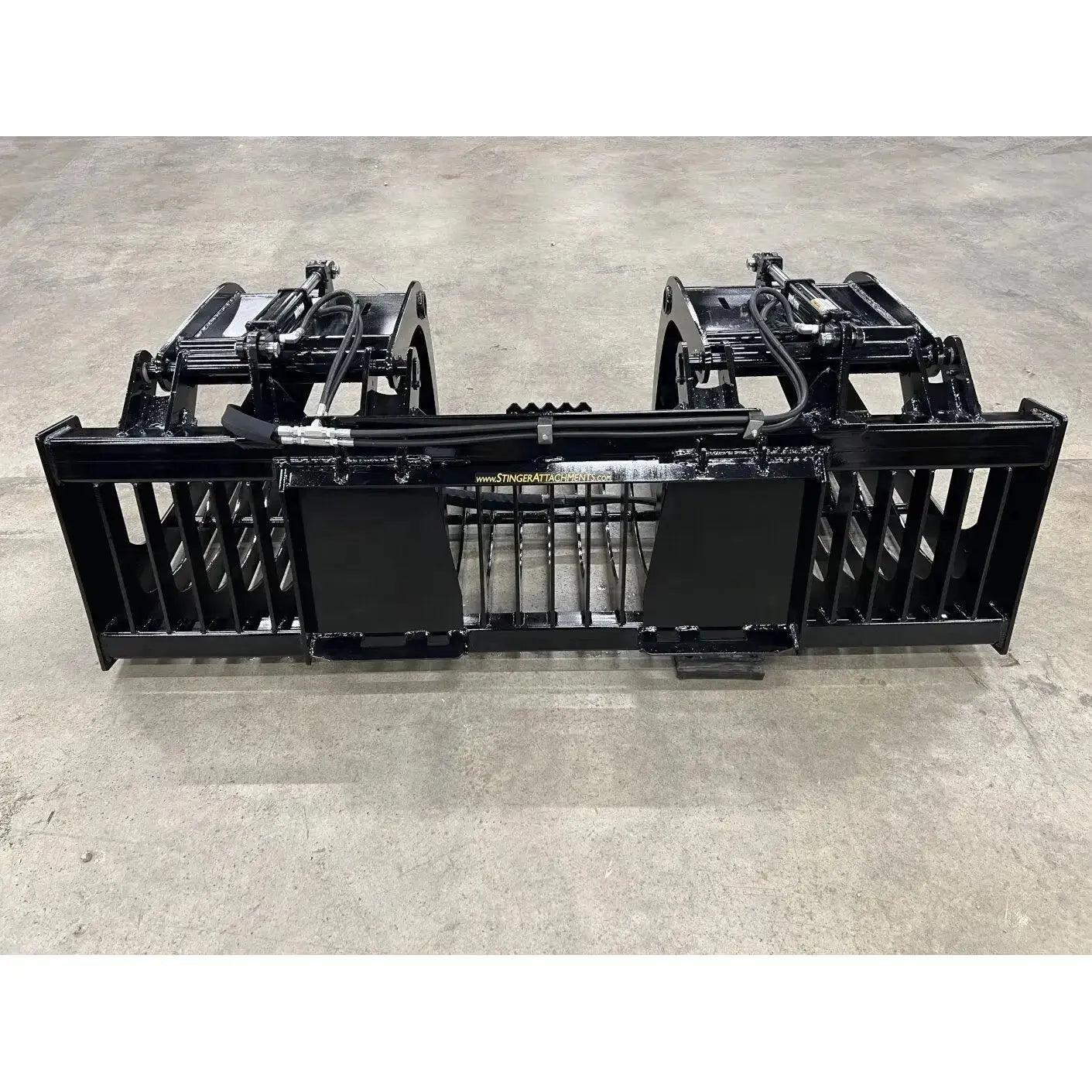 Skid Steer Rock Grapple Bucket (RG) Stinger Attachments Stinger Attachments