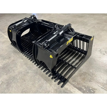 Skid Steer Rock Grapple Bucket (RG) Stinger Attachments