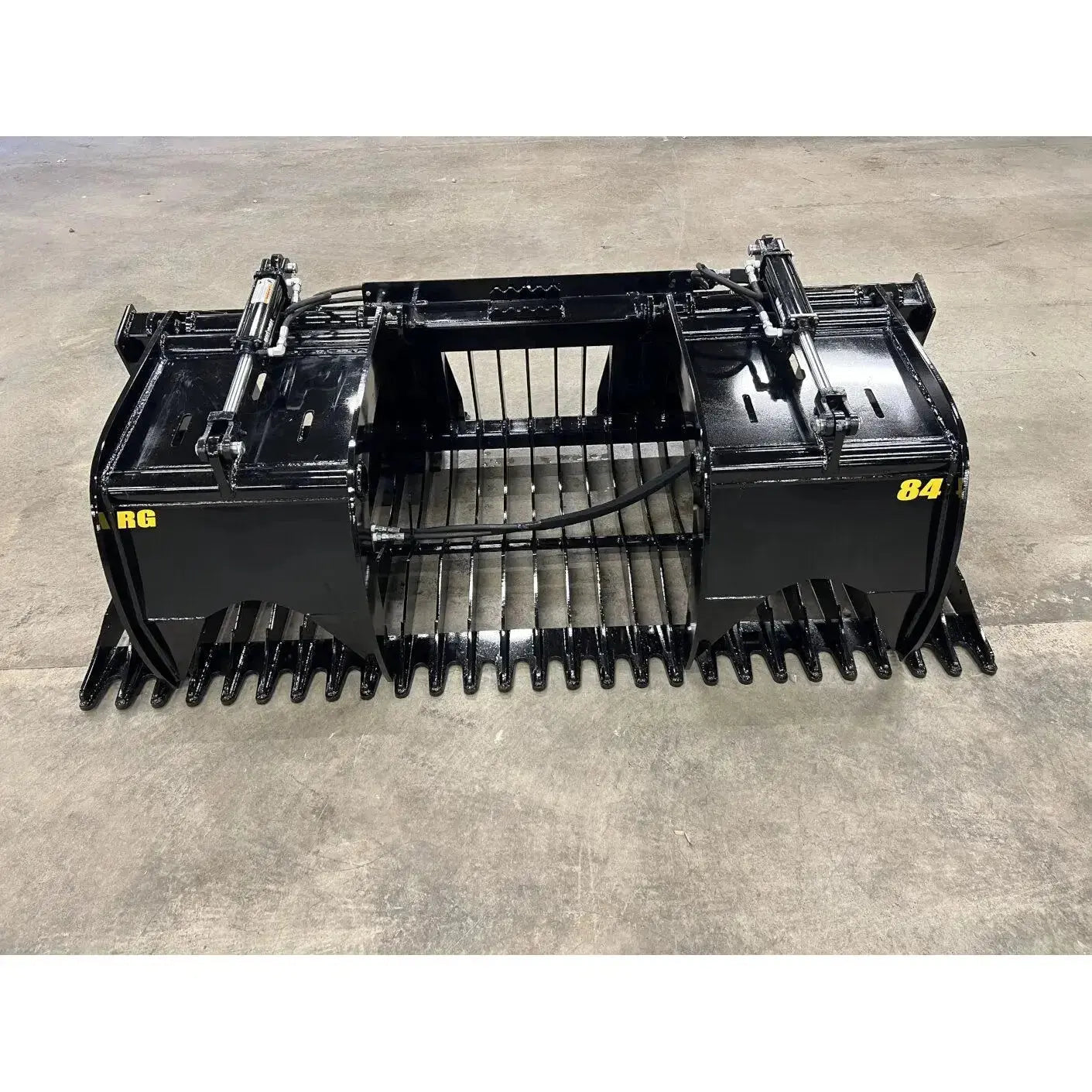Skid Steer Rock Grapple Bucket (RG) Stinger Attachments