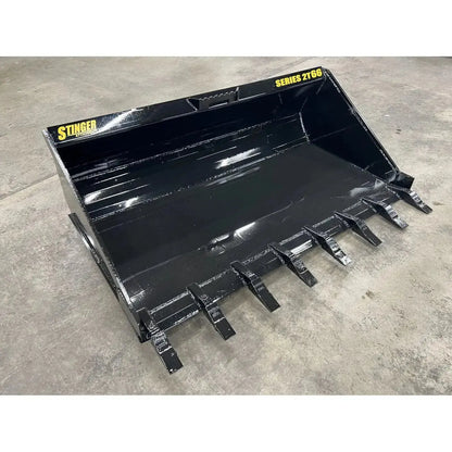 Durable and Versatile TB Skidsteer Tooth Bucket - Superior Digging Stinger Attachments Stinger Attachments