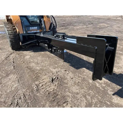 Close-up view of the durable 1/4-inch walls and welded cylinder of the 20-ton Log Splitter Top Dog Attachments Top Dog Attachments
