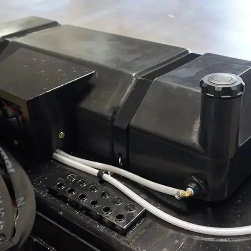 Versatile Blue Diamond Pickup Broom attachment, engineered for powerful and efficient sweeping on various surfaces. Blue Diamond