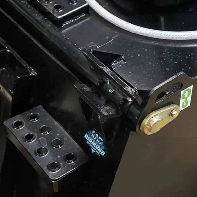 Efficient Series 2 Pickup Broom attachment, engineered for reliable debris clearing and effective road maintenance. Blue Diamond