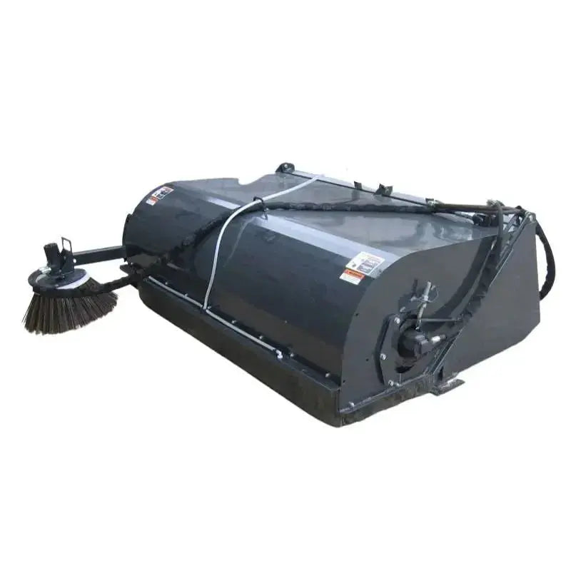 Haugen Attachments Skid Steer Pick-up Brooms, a reliable and efficient solution for debris clearing and road maintenance. Haugen Attachments Haugen Attachments