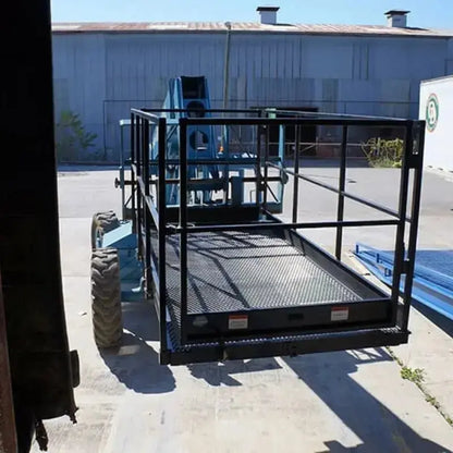 Versatile aerial work with Blue Diamond's Telehandler Work Platform for seamless elevation. Blue Diamond