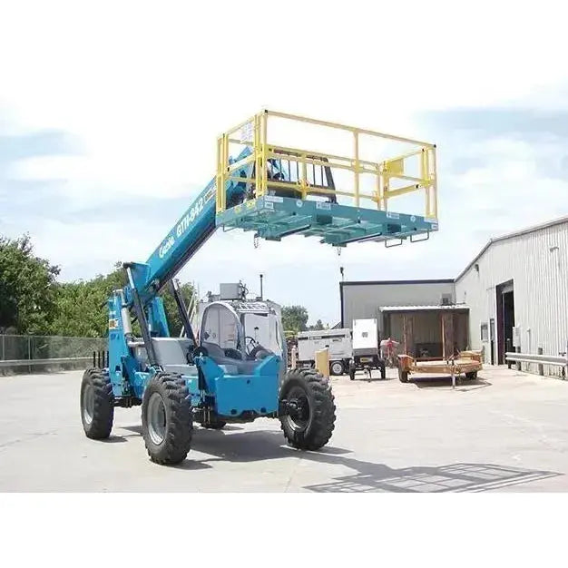 Secure elevated workspaces with Star Industries' Work Platforms, compatible with both Telehandlers and Forklifts. Star Industries Star Industries