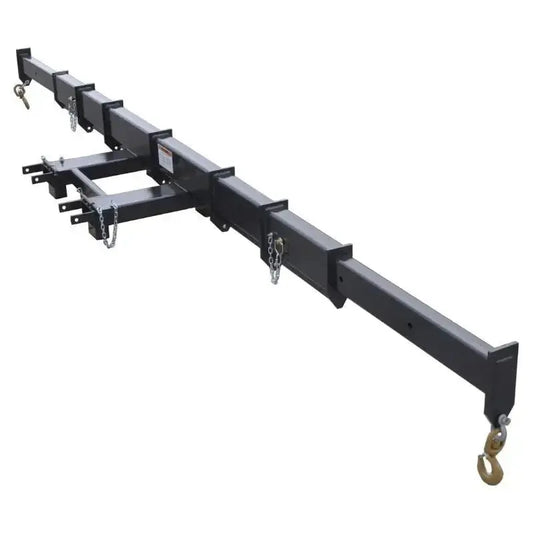 Fork Mounted Adjustable Spreader Bar - HeavyEquipTech 1 Haugen Attachments