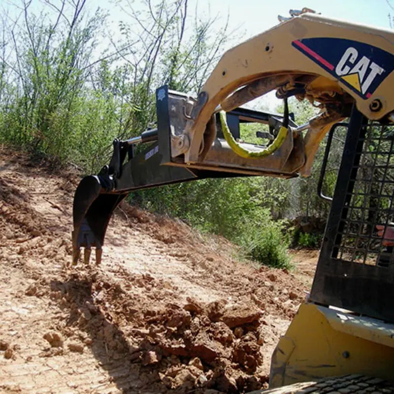 Blue Diamond's Backhoe Attachment: An essential tool for excavating and handling earth-moving tasks with ease.