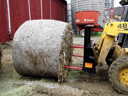 Berlon Industries' Bale Spear Carriages with Tines: A versatile solution for efficient bale handling with both Skid Steers and Tractors. 5