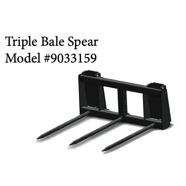 Bale Spears - HeavyEquipTech 3 Top Dog Attachments