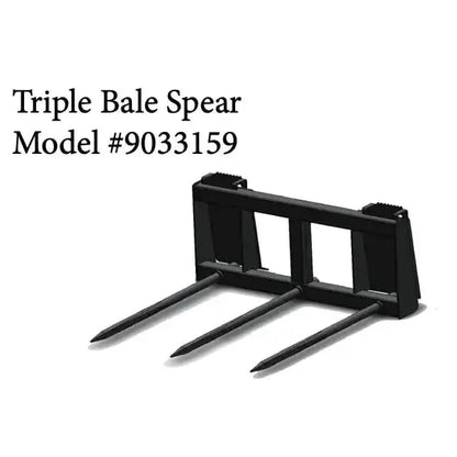 Bale Spears - HeavyEquipTech 3 Top Dog Attachments