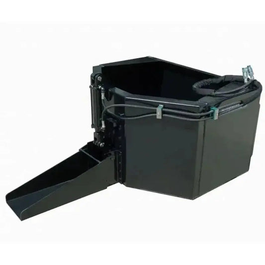 Efficient material handling with the Blue Diamond Dispensing Bucket. Blue Diamond Blue Diamond