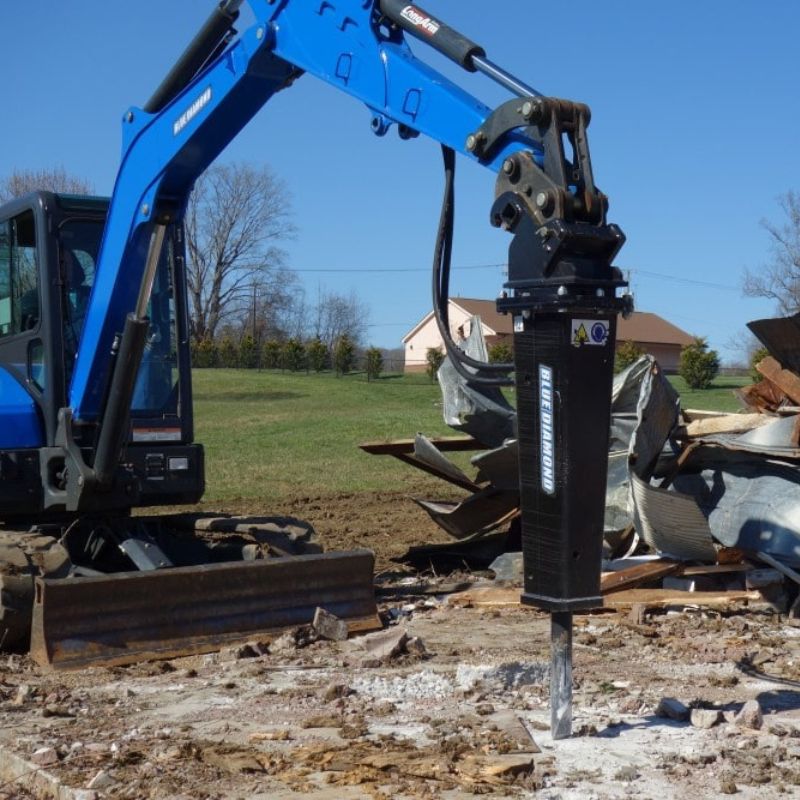 Excavator Hydraulic Breaker Hammer | Blue Diamond