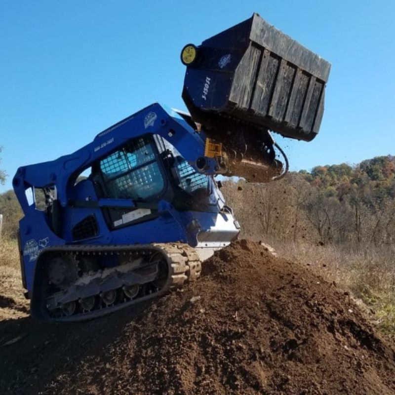 Excavator Screening Bucket | Blue Diamond