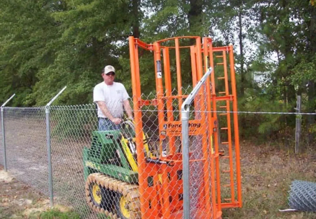 Mini Fence Hog by EZG | Mini Skid Steer | Fence Installer EZG Manufacturing