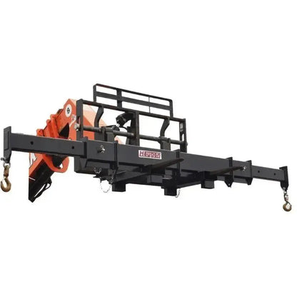 Fork Mounted Adjustable Spreader Bar - HeavyEquipTech Haugen Attachments