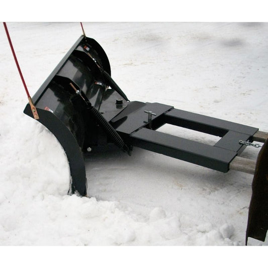 Forklift Snow Plow - Haugen Attachments