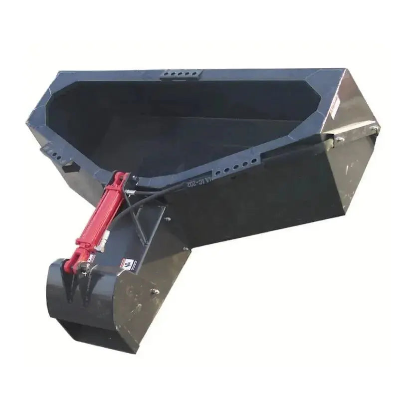 Effortlessly handle concrete with Haugen Attachments' Skid Steer Concrete Bucket, designed for reliability. Haugen Attachments