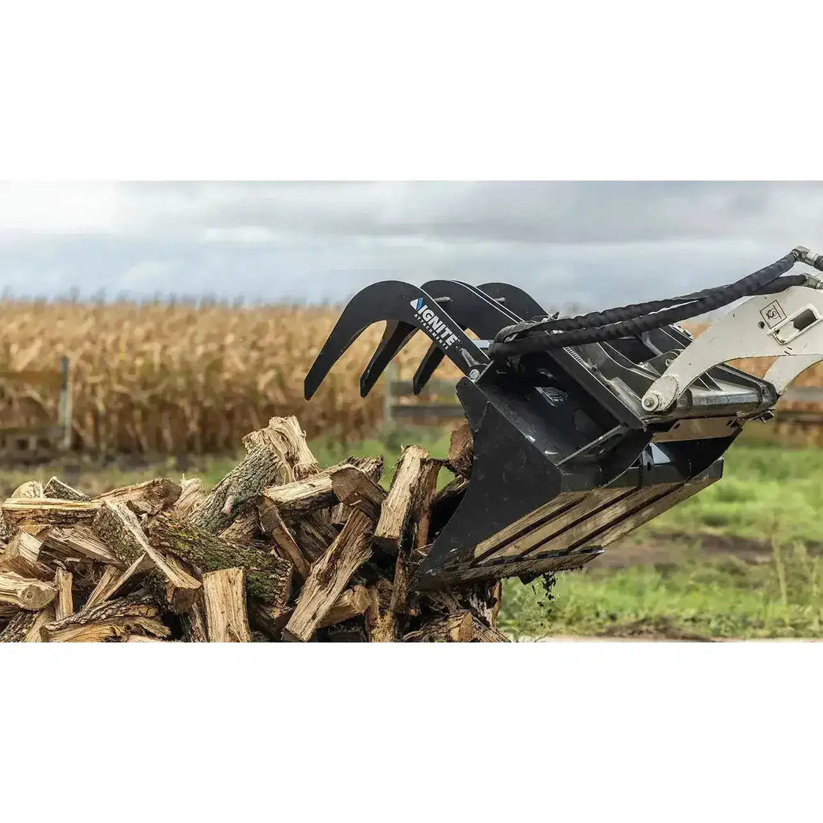 Mini Track Loader Bucket Grapple Ignite 36