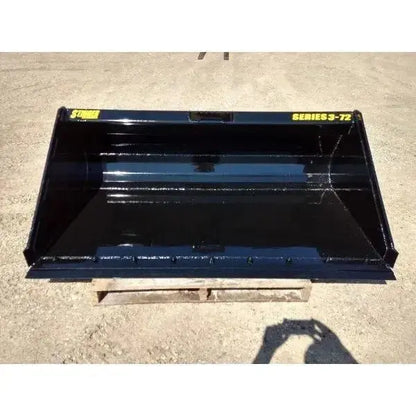 Top-Quality Series 3 Material Bucket - Superior Performance for Skid Steers Stinger Attachments Stinger Attachments
