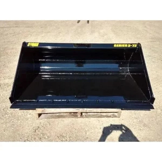 Top-Quality Series 3 Material Bucket - Superior Performance for Skid Steers Stinger Attachments Stinger Attachments