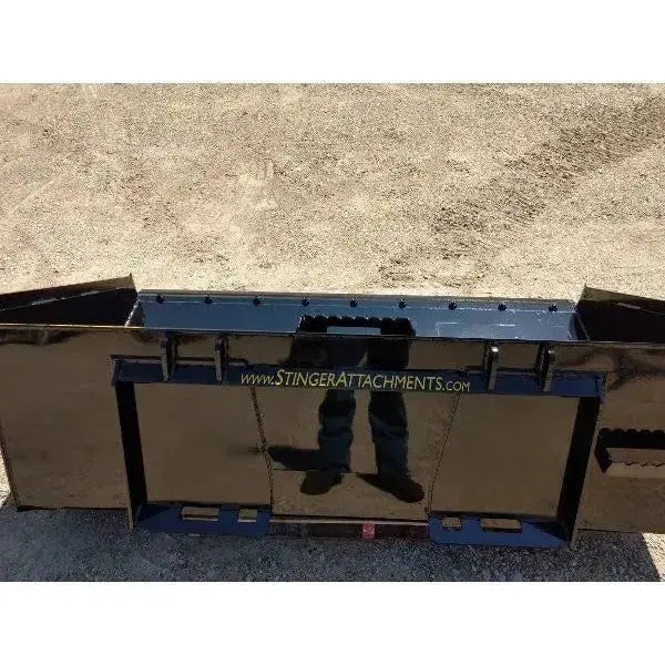 Efficient Material Handling - Series 3 Skidsteer Material Bucket Stinger Attachments Stinger Attachments