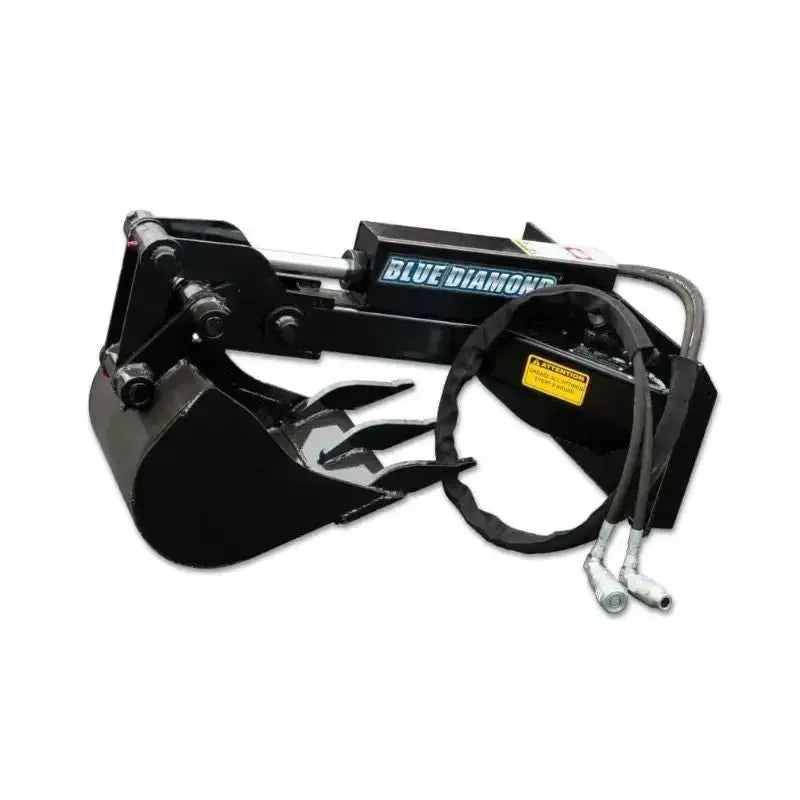 Blue Diamond Mini Backhoe - HeavyEquipTech Blue Diamond