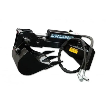 Blue Diamond Mini Backhoe - HeavyEquipTech Blue Diamond