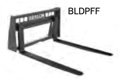 Pallet Forks Class 2 Light Duty Rating 2,500 lbs - Berlon