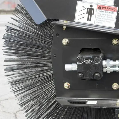 Skid Steer Angle Broom Severe Duty | Blue Diamond Blue Diamond Blue Diamond